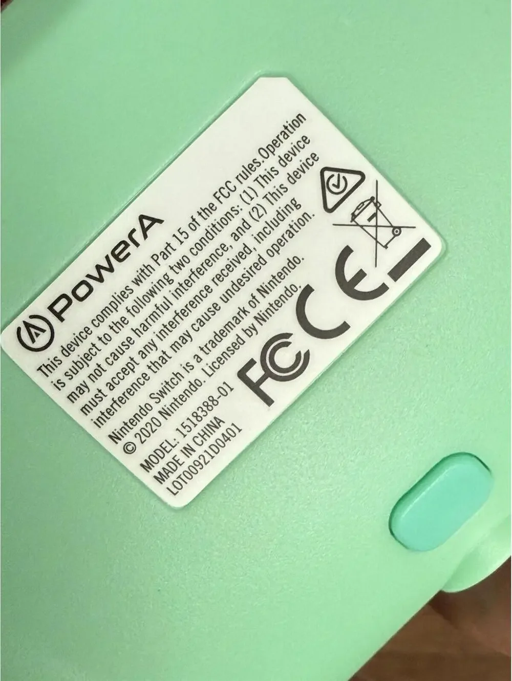 Powera Enhanced Wired Controller for Nintendo Switch - Animal Crossing